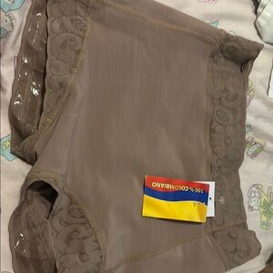 Brown High-Waisted Shapewear